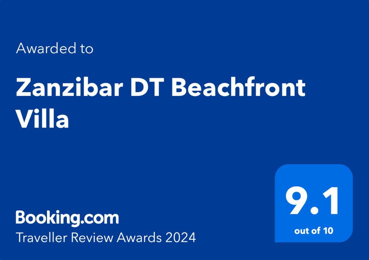 Villa Zanzibar Dt Beachfront *