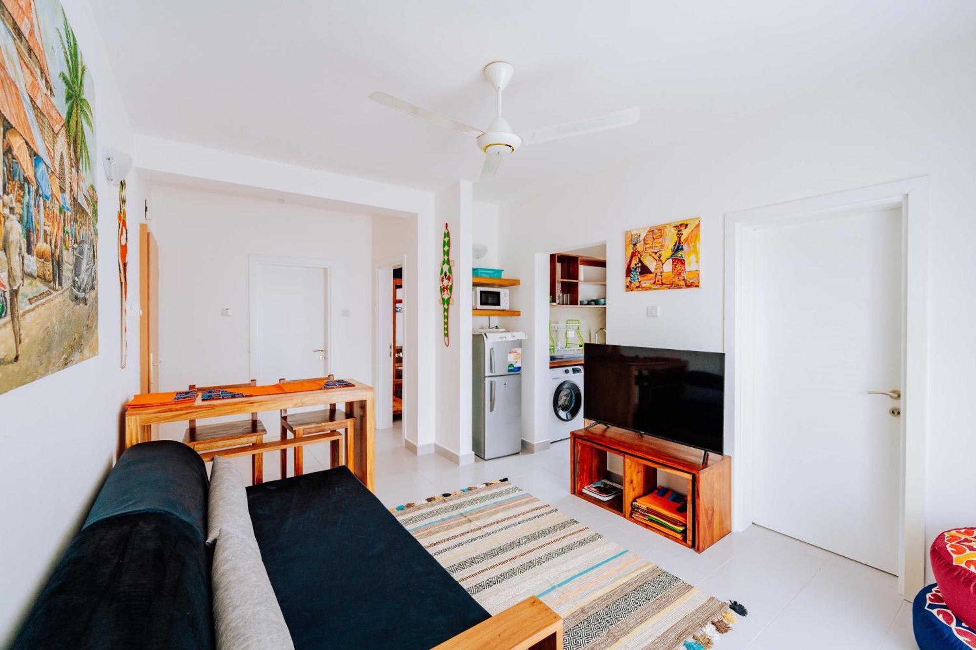 Apartment Jasiri Apartment, Beautiful Ocean-view 2 Bedroom In Fumba Town *
