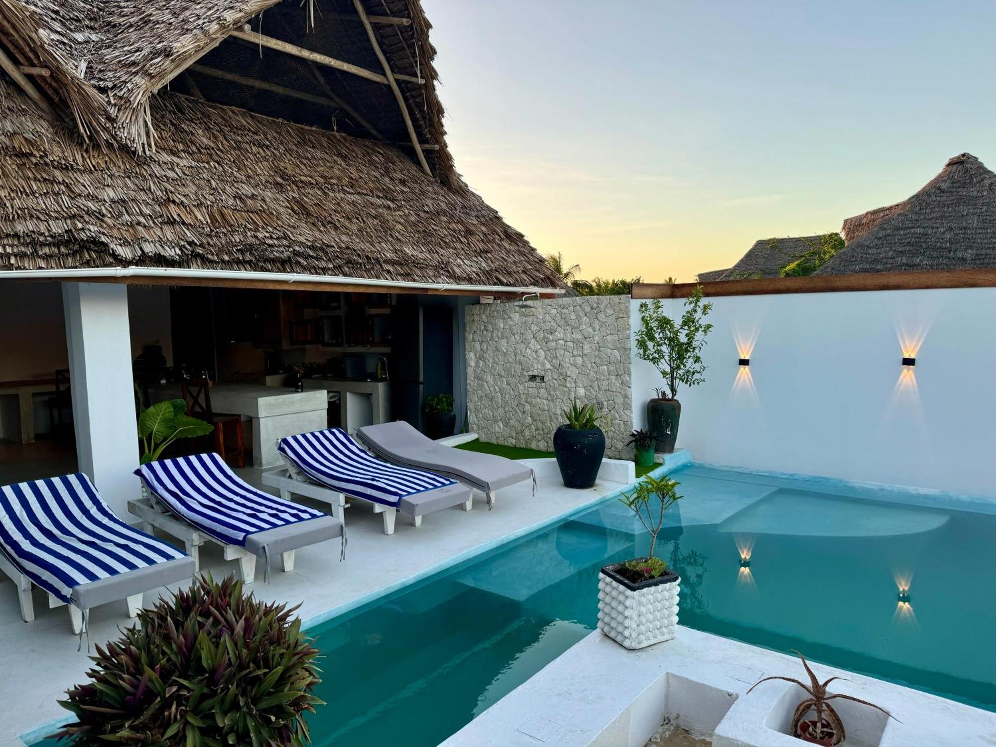 Majestic Zanzibar Penthouse One Of A Kind Properties With Private Rooftop Pool Tv Wifi Aircon And 90M From The Famous Paje Beach Villa *