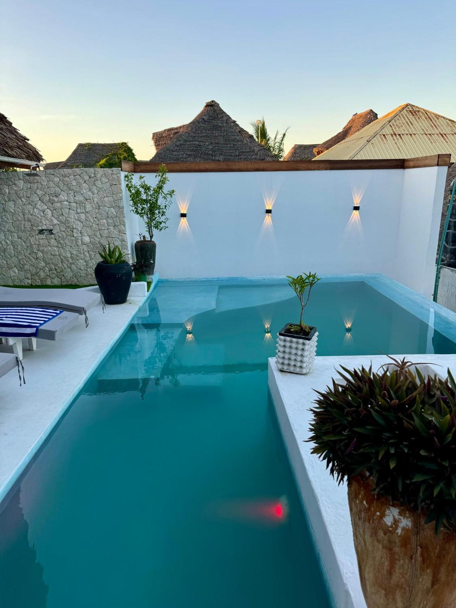 Majestic Zanzibar Penthouse One Of A Kind Properties With Private Rooftop Pool Tv Wifi Aircon And 90M From The Famous Paje Beach * Paje