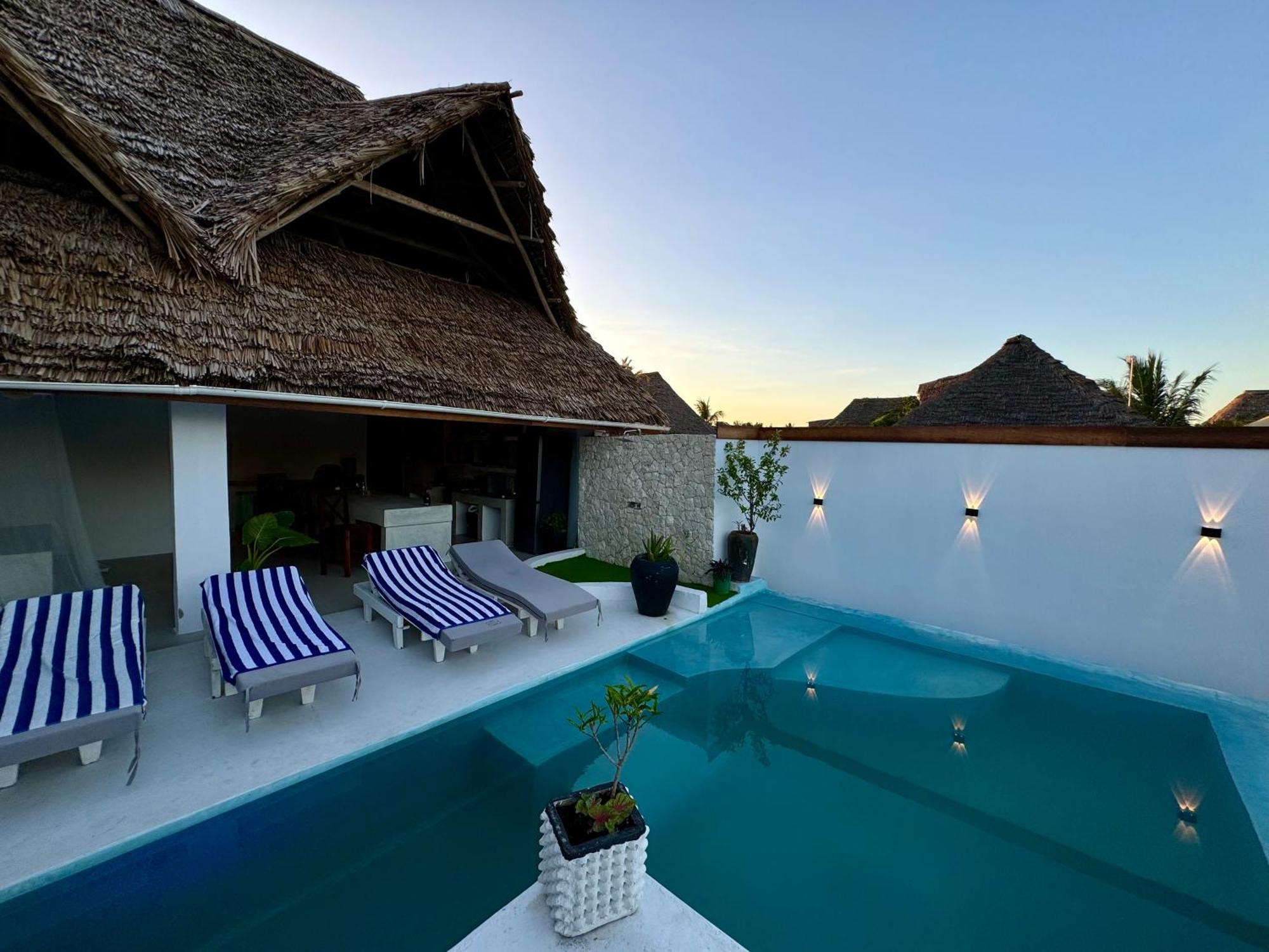 Majestic Zanzibar Penthouse One Of A Kind Properties With Private Rooftop Pool Tv Wifi Aircon And 90M From The Famous Paje Beach Paje