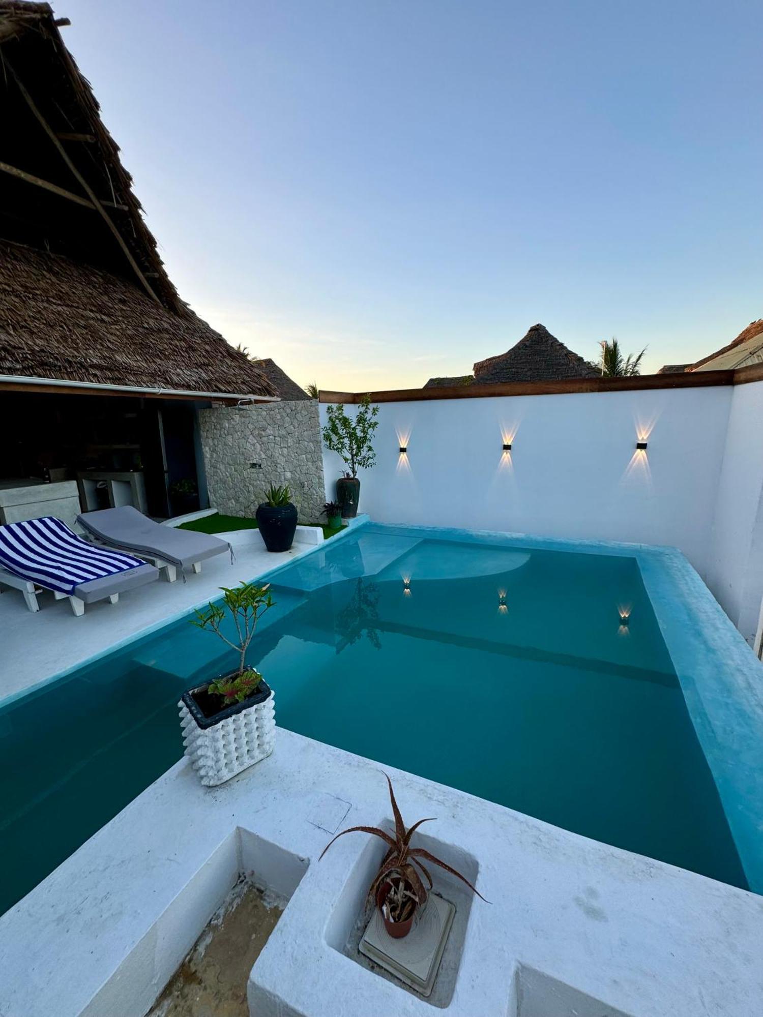 Villa Majestic Zanzibar Penthouse One Of A Kind Properties With Private Rooftop Pool Tv Wifi Aircon And 90M From The Famous Paje Beach Paje