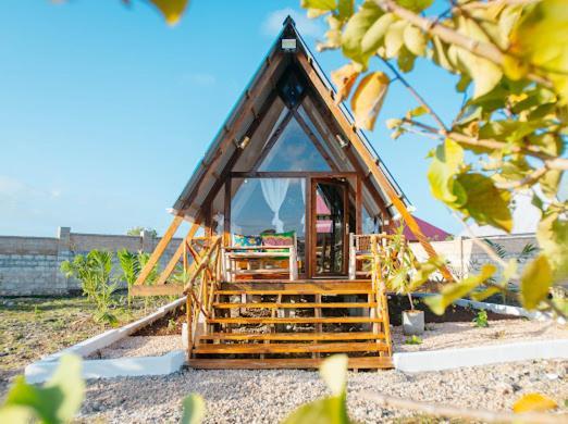 Campsite Eco-friendly A-frame 10min To *