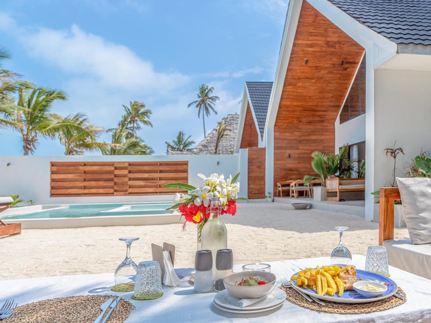 Solymar Staffed Beach Front Villa *