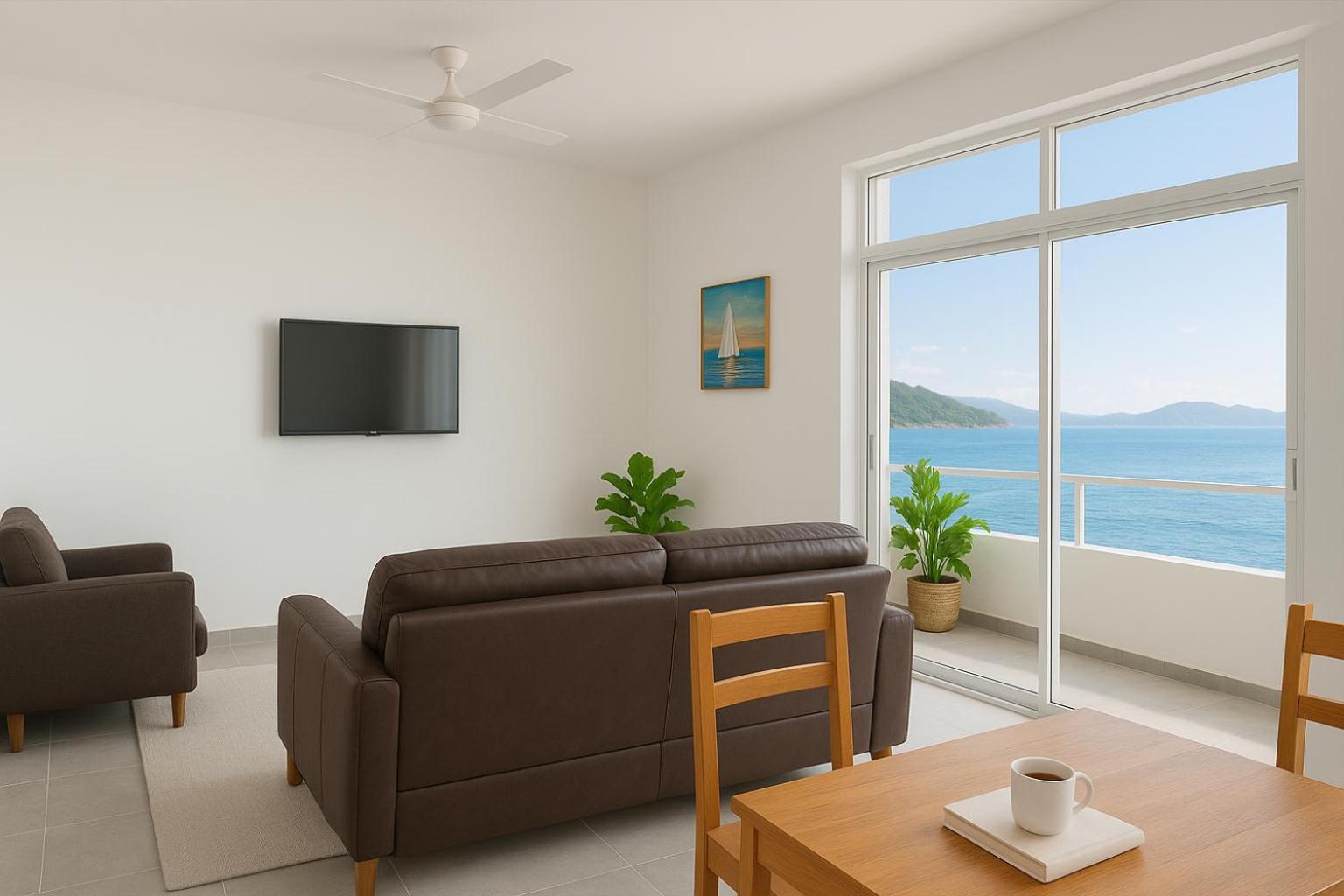 Oceanfront Oasis 2-bedroom Master In Uroa, Zanzibar Apartment